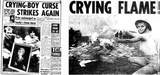The Sun, nouvel article sur la malédiction et photo du bûcher