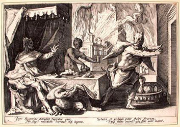 Lycaon et Zeus