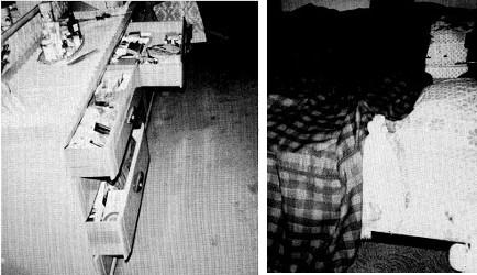 La commode aux tiroirs agités et le lit des Donovan