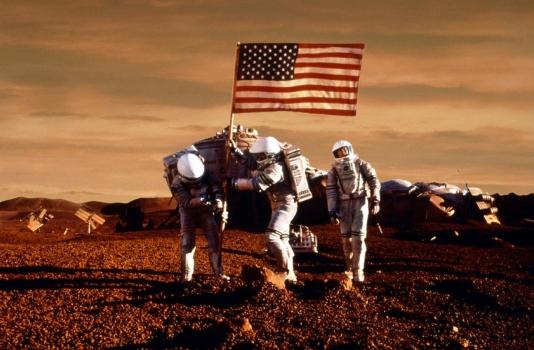 Astronautes Mars