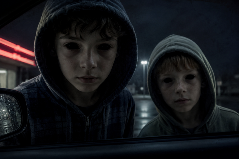 Les enfants aux yeux noirs