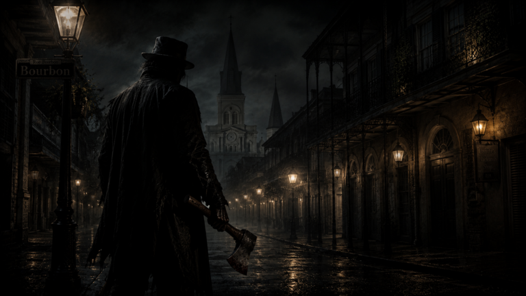 Homme hache nouvelle orleans