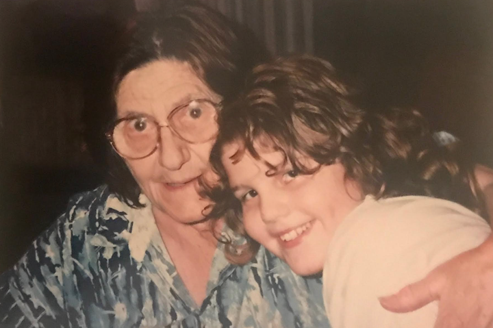 Jessica et sa grand mere